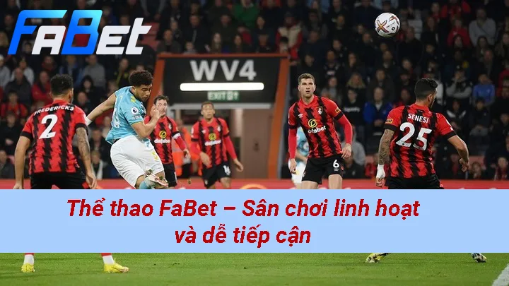 Thể thao FaBet – Sân chơi linh hoạt và dễ tiếp cận